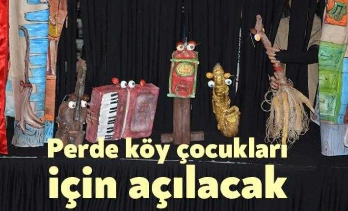 “Kaçma Saati” isimli müzikli kukla oyunu, şehir merkezinden uzak mahallerde