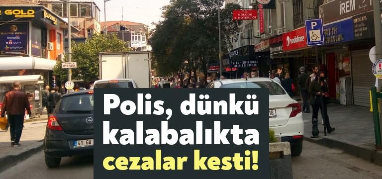 Kocaeli İl Emniyet Müdürlüğü ekipleri tarafından koronavirüs ile mücadele kapsamında 