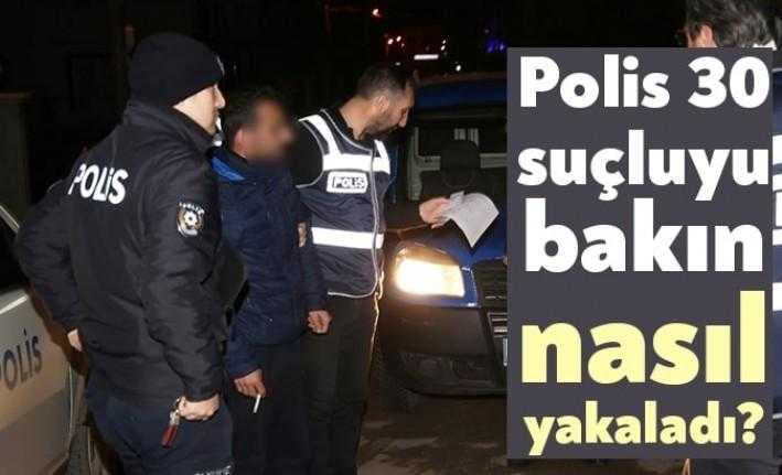 Kocaeli Emniyet Müdürlüğü ekipleri tarafından aranan şahsıların yakalanmasına yönelik düzenlenen