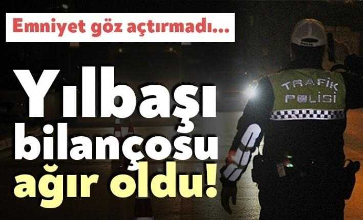 Yeni yıl tedbirleri kapsamında dün akşam pek çok bölgede uygulama