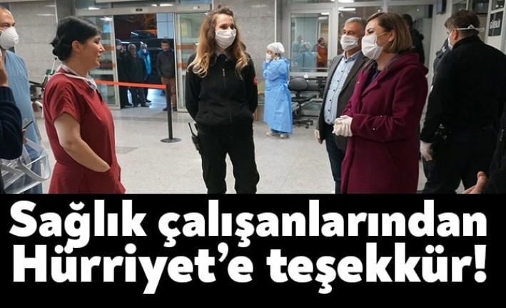 İzmit Belediyesinden sağlık çalışanlarına her akşam ayrı gıda desteği devam