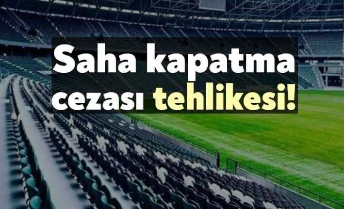 Kocaelispor'a yapılan uyarıda sahaya yazar kasa fişi ve rulo atılması