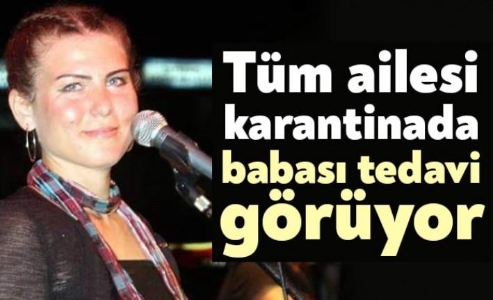 Kocaelili Şarkıcı Semiha Lavas Özkol (Samiha), babasının Covid 19 tedavi