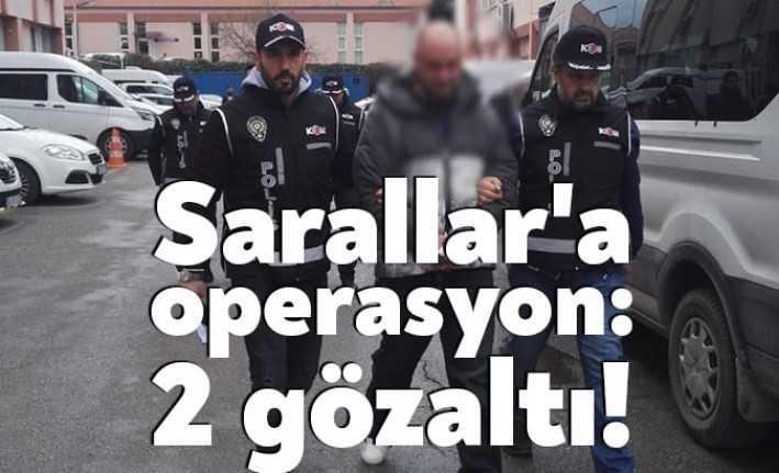 Kocaeli İl Emniyet Müdürlüğü ekipleri, Sarallar Grubu üyesi iki şahsı