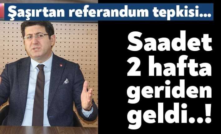 Saadet Partisi Kocaeli İl Başkanı Zafer Mutlu, Durhasan’da yapılan referanduma