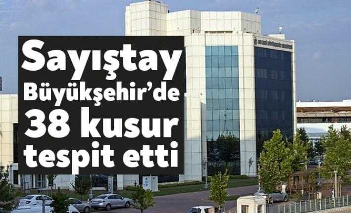 Sayıştay’ın 2018 yılı raporu açıklandı. Buna göre Kocaeli Büyükşehir Belediyesi’nde