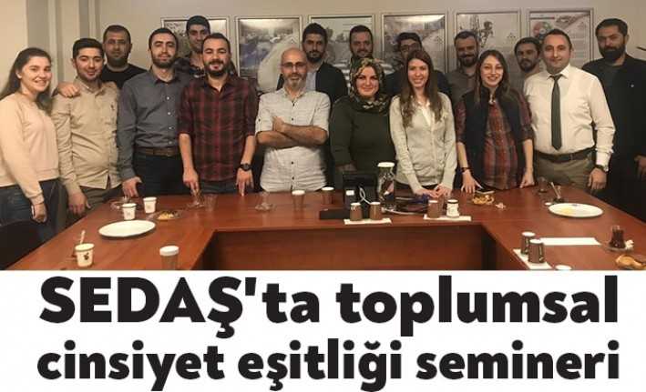 SEDAŞ tarafından 2018’de başlatılan toplumsal cinsiyet eşitliği projesi ile ilgili