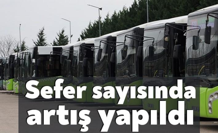UlaşımPark, 1 Nisan Çarşamba (bugün) itibarıyla otobüs sefer sayısını 208’den