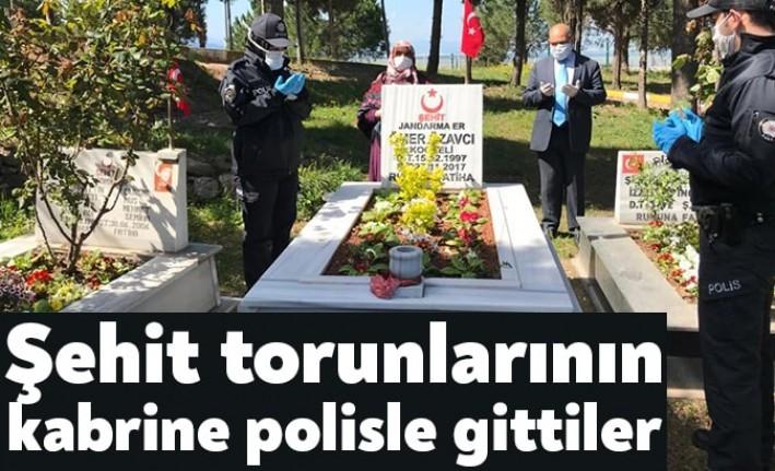 Dilovası ilçesinde şehit torununun mezarını ziyaret etmek isteyen ve 65