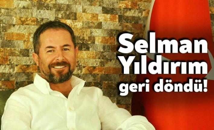 Selman Yıldırım bir süredir ara verdiği sosyal medya sayfasına geri