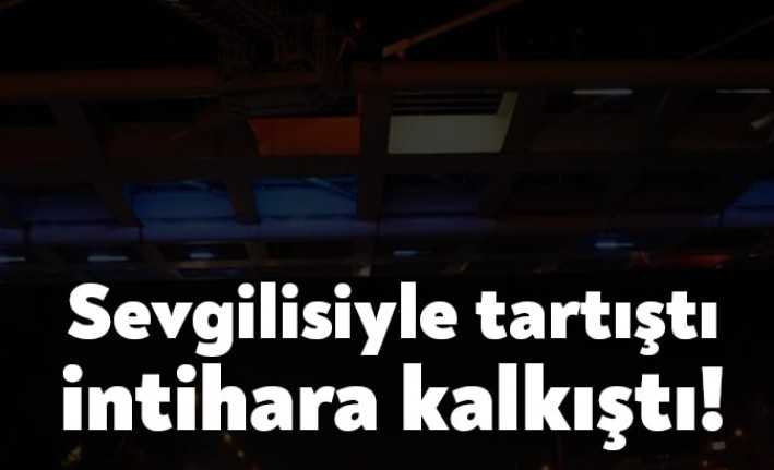 Sevgilisiyle tartıştığı öğrenilen bir genç, İzmit Mimar Sinan Üst Geçidi'nde
