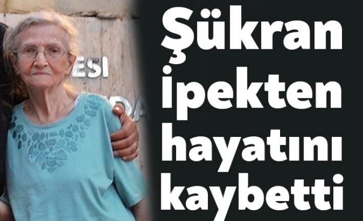 Merhum eski futbolcu Mehmet Ali İpekten'in eşi Şükran İpekten