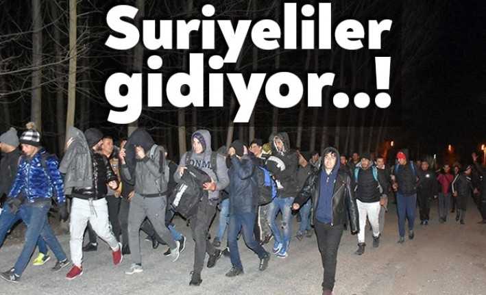 Türkiye, Suriyeli mülteciler için Avrupa sınır kapılarını açtı. Gece geç