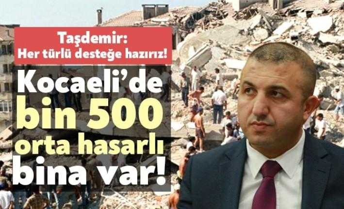 CHP KBB Grup Başkanvekili Engin Taşdemir Elazığ depremi sonrasında önemli