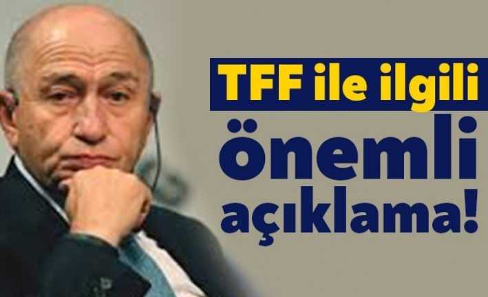 Türkiye Futbol Federasyonu Başkanı Nihat Özdemir, Süper Lig maçlarının Nisan