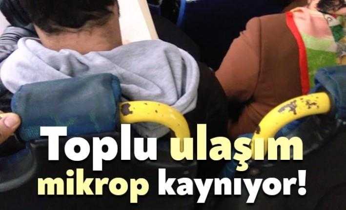 Kocaeli’de özel halk otobüs ve minibüslerinin büyük çoğunluğunda hijyene uyulmuyor.