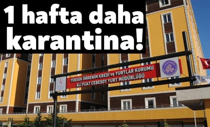 Umre'den dönenlerin karantina süresi 1 hafta daha uzatıldı.