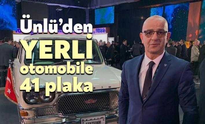 MHP İl Başkanı Aydın Ünlü, yerli otomobil tanıtıldıktan sonra 41
