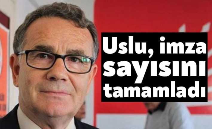 CHP İl Başkan Adayı Bozkurt Uslu, “70 imza tamam, divana