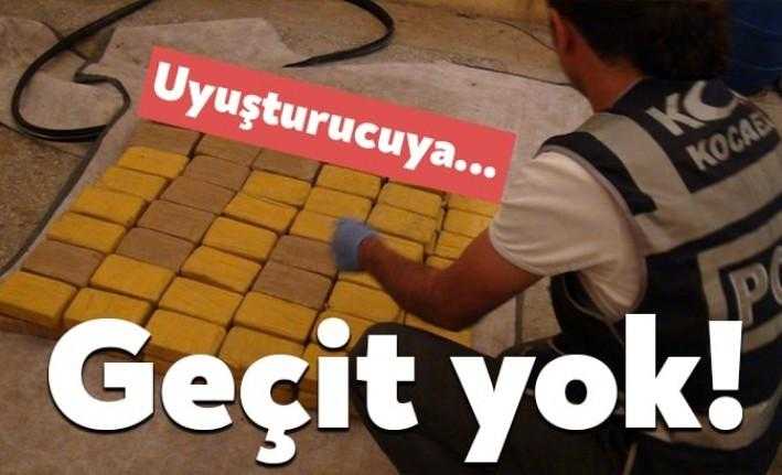 Kentimizde geçtiğimiz hafta gerçekleştirilen operasyonlarda pek çok uyuşturucu madde ele