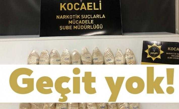Kocaeli’de İl Emniyet Müdürlüğü ve İl Jandarma Komutanlığı tarafından yürütülen
