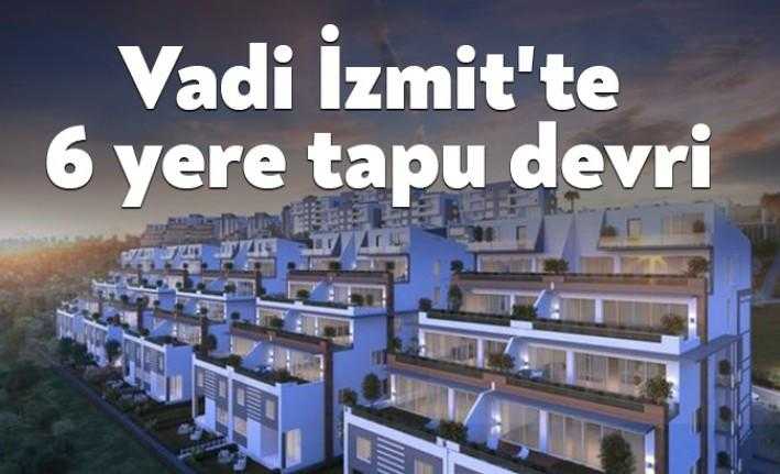 İzmit Belediyesi Encümeni'nde Vadi İzmit'i yapan firmaya kat karşılığı konut,