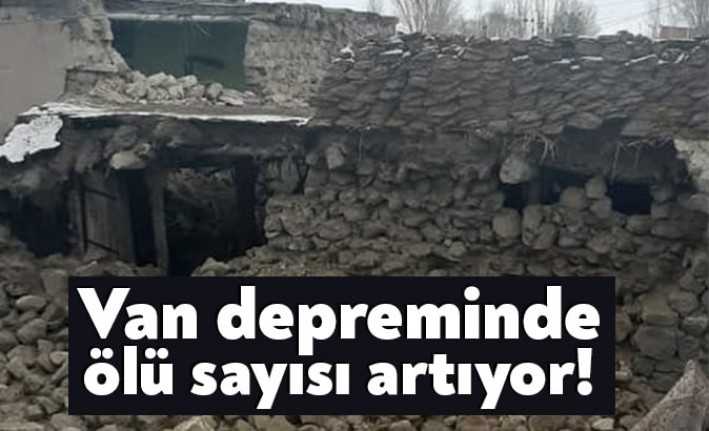 İran Türkiye sınırında meydana gelen depremden etkilenen Van'da hayatını kaybedenlerin