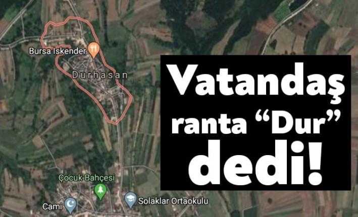 Makineciler Küçük Sanayi Sitesi'nin Durhasan köyüne yapılıp yapılmamasıyla ilgili referandumda