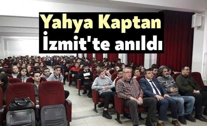 Yahya Kaptan, ölüm yıldönümünde ADD Yahyakaptan Şubesi tarafından Yahya Kaptan