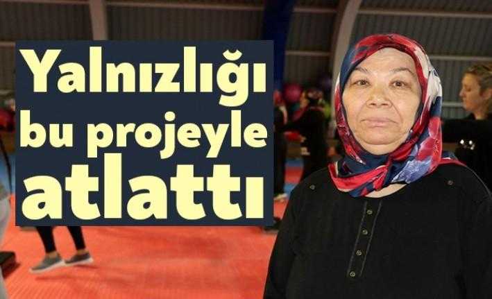 Büyükşehir Belediyesi’nin “Kocaeli Anne Şehir” projesiyle tanışan 67 yaşındaki Nadide
