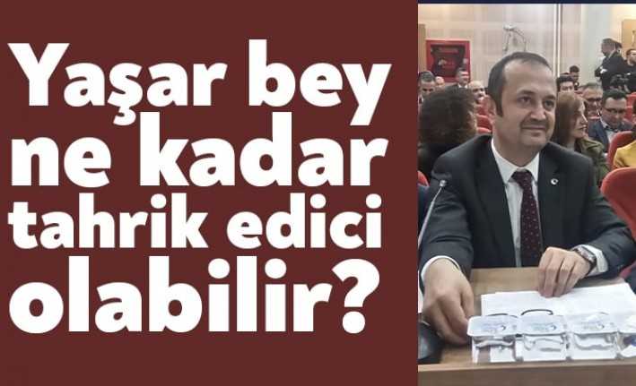 CHP'lilerin Kocaeli Büyükşehir Belediye Başkanvekili Yaşar Çakmak'ın konuşmalarını tahrik edici