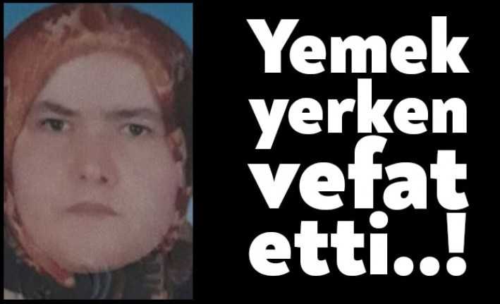 Gölcük’te ikamet eden 52 yaşındaki Gönül Açar yemek yerken boğazına