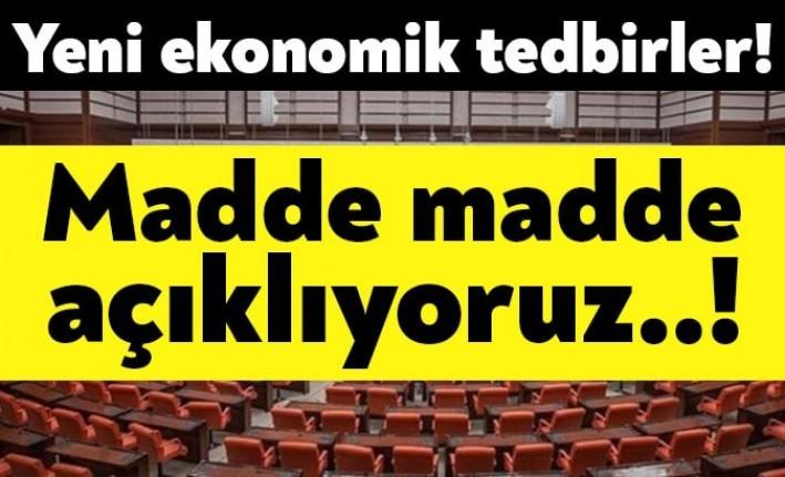 AKP tarafından hazırlanan yeni ekonomik paketin detayları belli oldu. Yeni