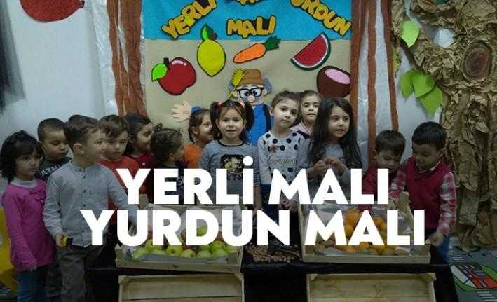 KO-MEK Kurs Merkezlerinde Çocuk Oyun Odası öğrencileri için Yerli Malı