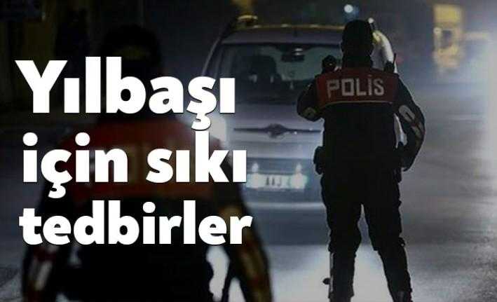 Vatandaşların huzurlu bir yılbaşı geçirebilmeleri için Kocaeli Valiliği tarafından birtakım