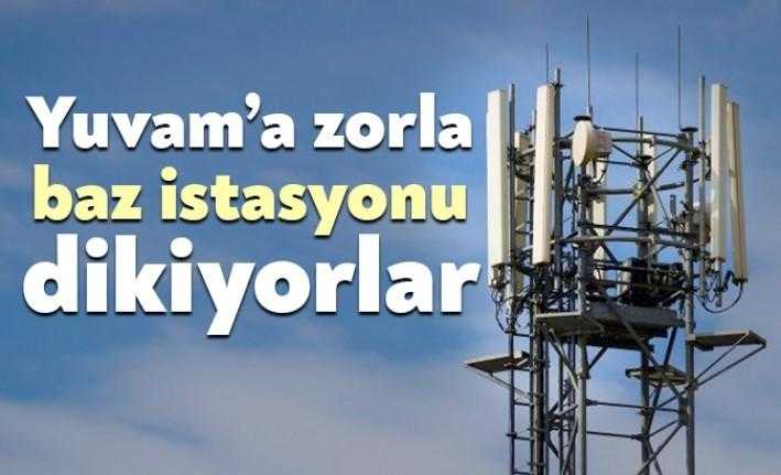 İzmit Fevzi Çakmak Mahallesi Muhtarı Fatma Keskin, mahallelerinde bulunan baz