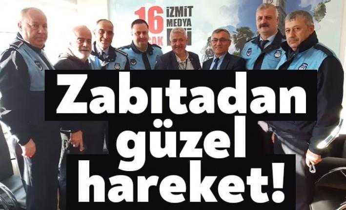 10 Ocak Çalışan Gazeteciler Günü dolayısıyla İzmit Belediyesi Zabıta Müdürü