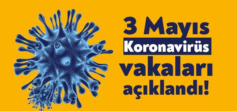 Sağlık Bakanı Fahrettin Koca, 3 Mayıs Koronavirüs vakalarını paylaştı. Koca,