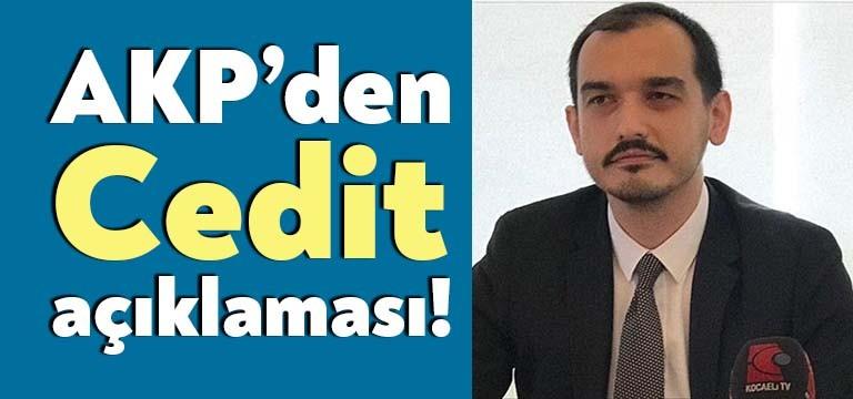 AKP İzmit İlçe Başkanı Ali Güney, Cedit Mahallesi Kentsel Dönüşüm