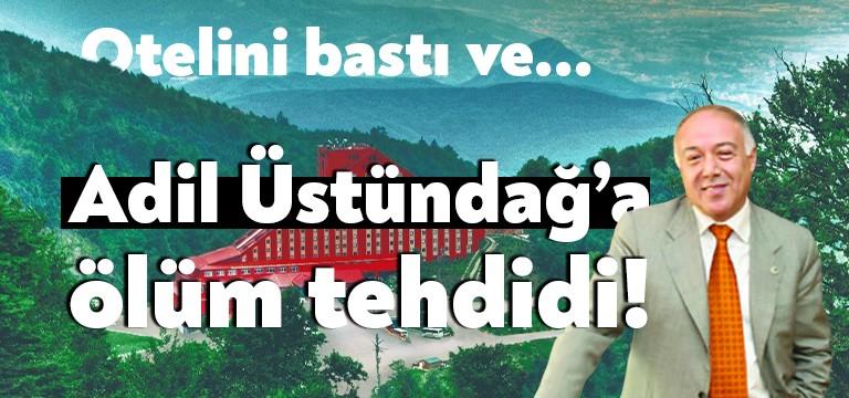 Green Park Otelleri’nin sahibi Adil Üstündağ ile iş adamı Mehmet