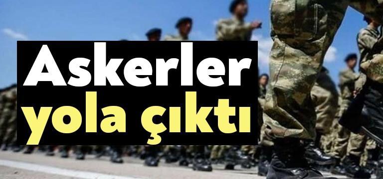Terhis tarihleri gelen askerler 18 Mayıs’tan bu yana görev yaptıkları