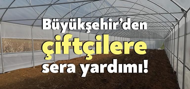 Kocaeli Büyükşehir Belediyesi, “Seracılığı Geliştirme Projesi” kapsamında, çiftçilere yüzde 50