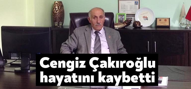 Gölcüklü Çakıroğlu ailesinin büyüğü Cengiz Çakıroğlu, dün gece hayatını kaybetti.