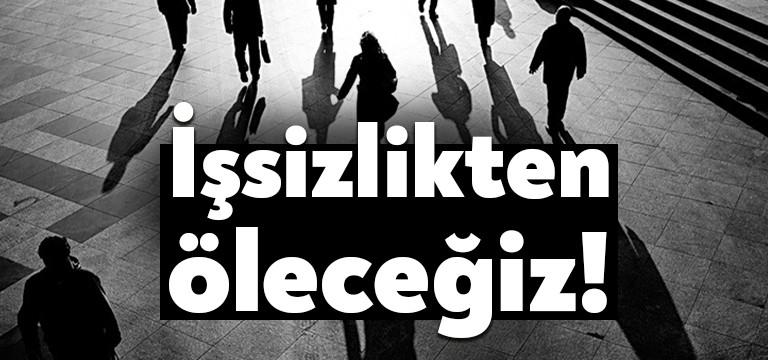 işsizlik rakamlarına göre 15 ve yukarı yaştaki işsizlerin sayısı 2020