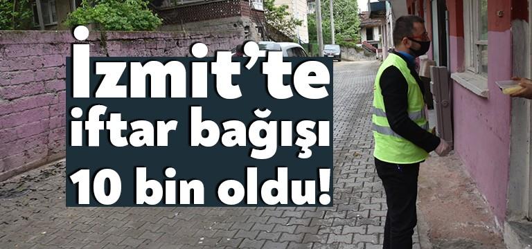 İzmit Belediyesinin pandemi günlerine denk gelen Ramazan ayında ihtiyaç sahipler
