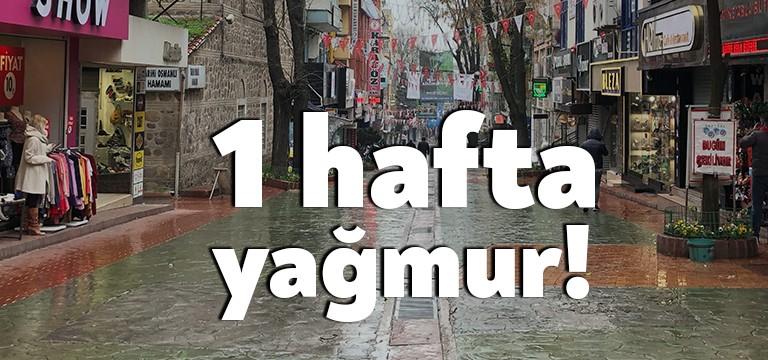 Meteoroloji Genel Müdürlüğü’nün 5 günlük yeni tahmin raporuna göre Kocaeli’de