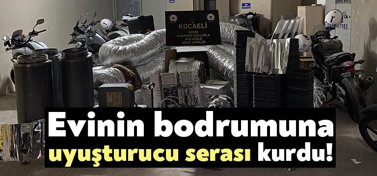 Kocaeli Emniyet Müdürlüğü Narkotik Suçlarla Mücadele Şube Ekipleri tarafından uyuşturucu
