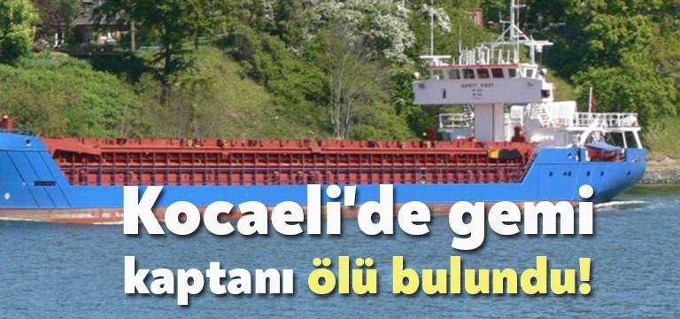 Edinilen bilgiye göre Gebze Eskihisar açıklarında demirleyen Sed Trio adlı