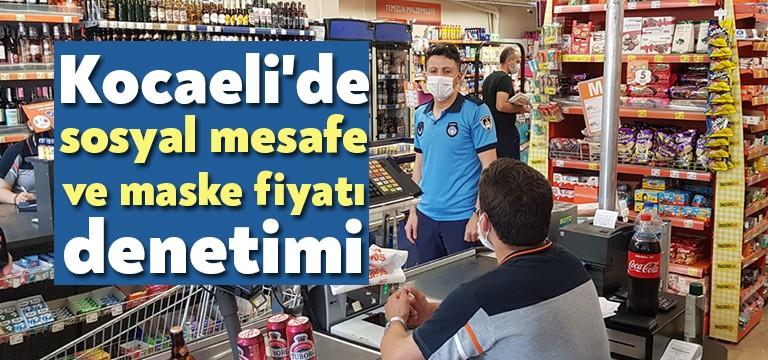 Koronavirüs salgınına karşı alınan tedbirler kapsamında Kocaeli Büyükşehir Belediyesi Zabıta