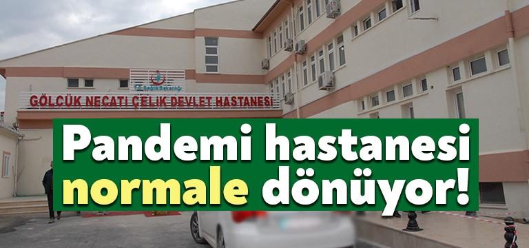Gölcük Necati Çelik Devlet Hastanesi corona salgını sürecinde Kocaeli İl